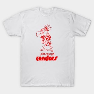 Defunct - Pittsburgh Condors ABA Basketball 1971 T-Shirt